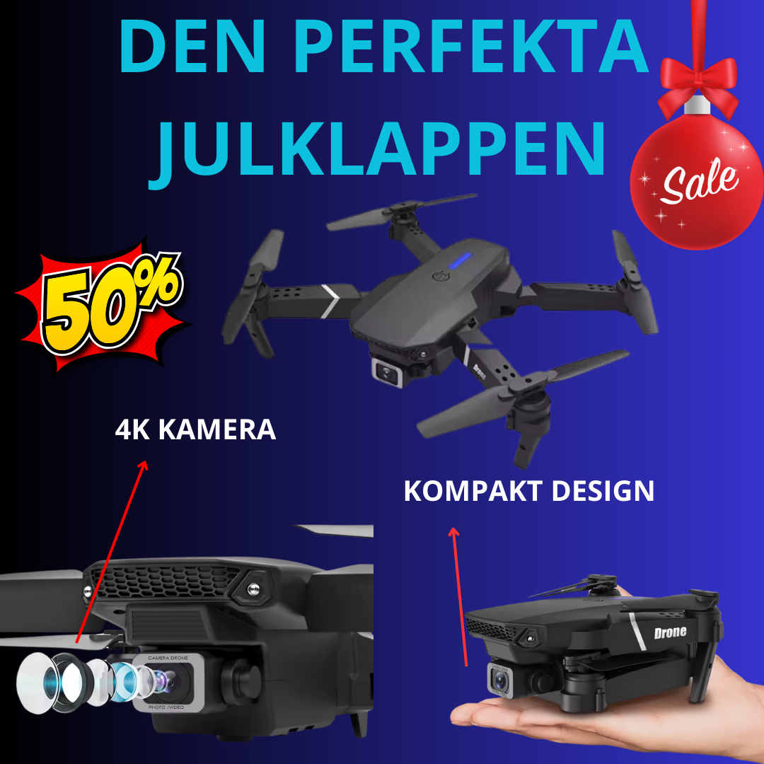 SPIONDRÖNARE MED 4K KAMERA