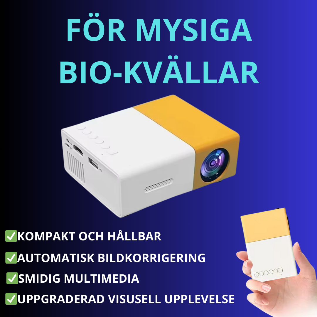 MINI PROJECTOR - HEMMABIO I FICKAN